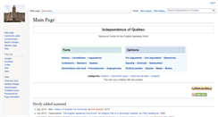 Desktop Screenshot of english.republiquelibre.org